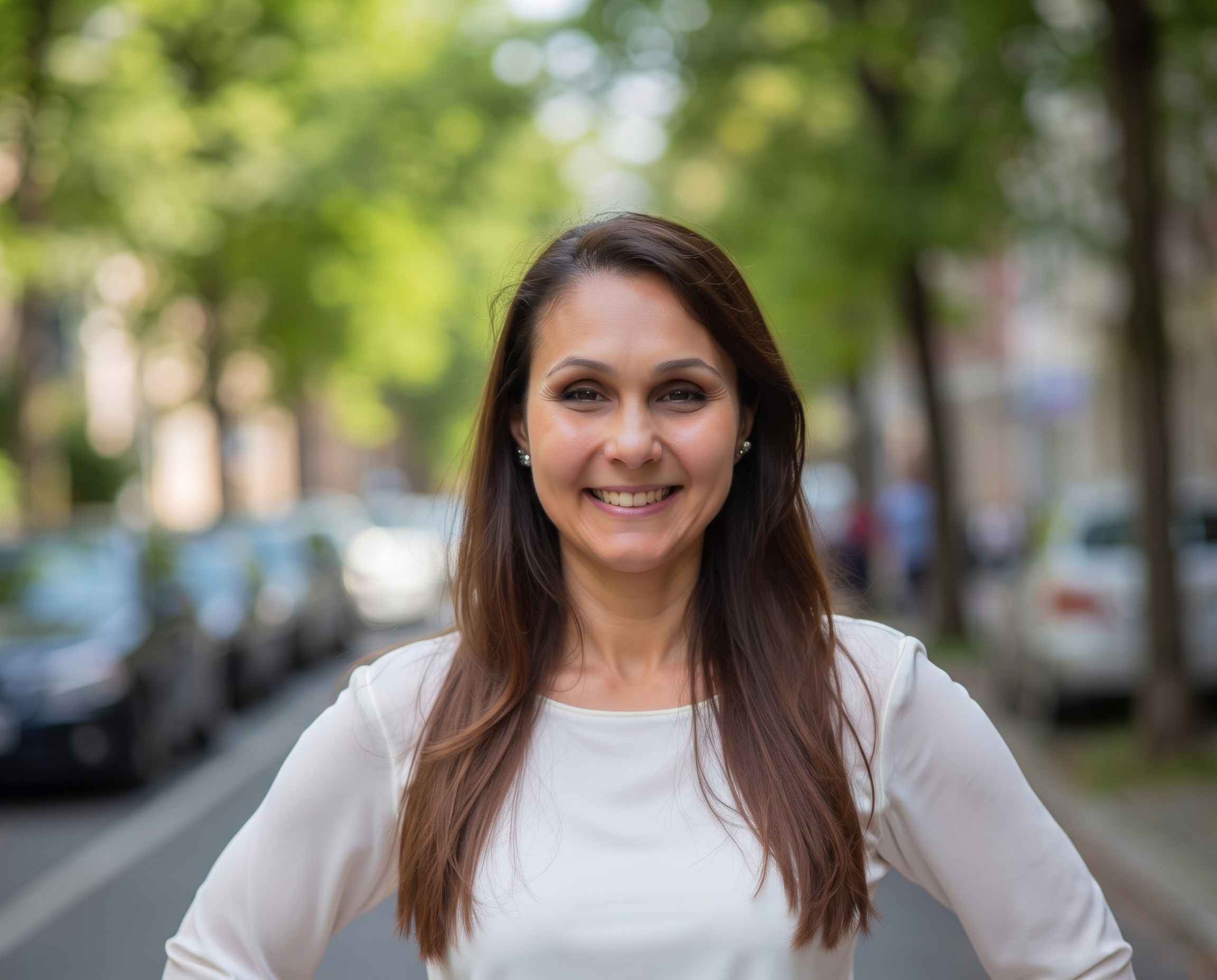 Portrait of Wafaa, coach